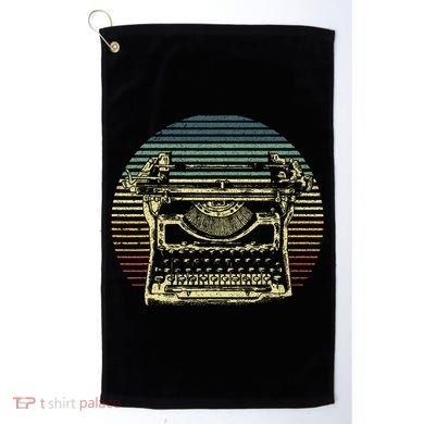Cool Typewriter For Author Writer Keyboard Golf Towel