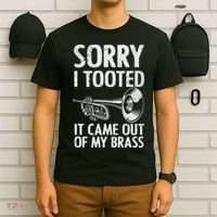 Cool Trumpet For Trumpet Player Jazz Band Trombone T-Shirt thumb 6