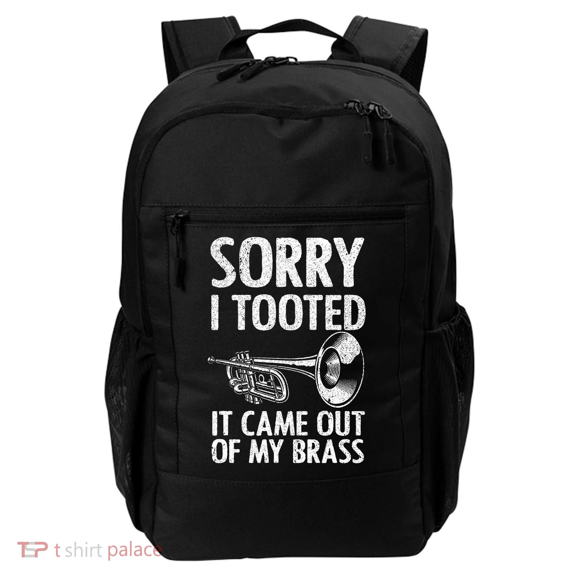 Cool Trumpet For Trumpet Player Jazz Band Trombone Backpack