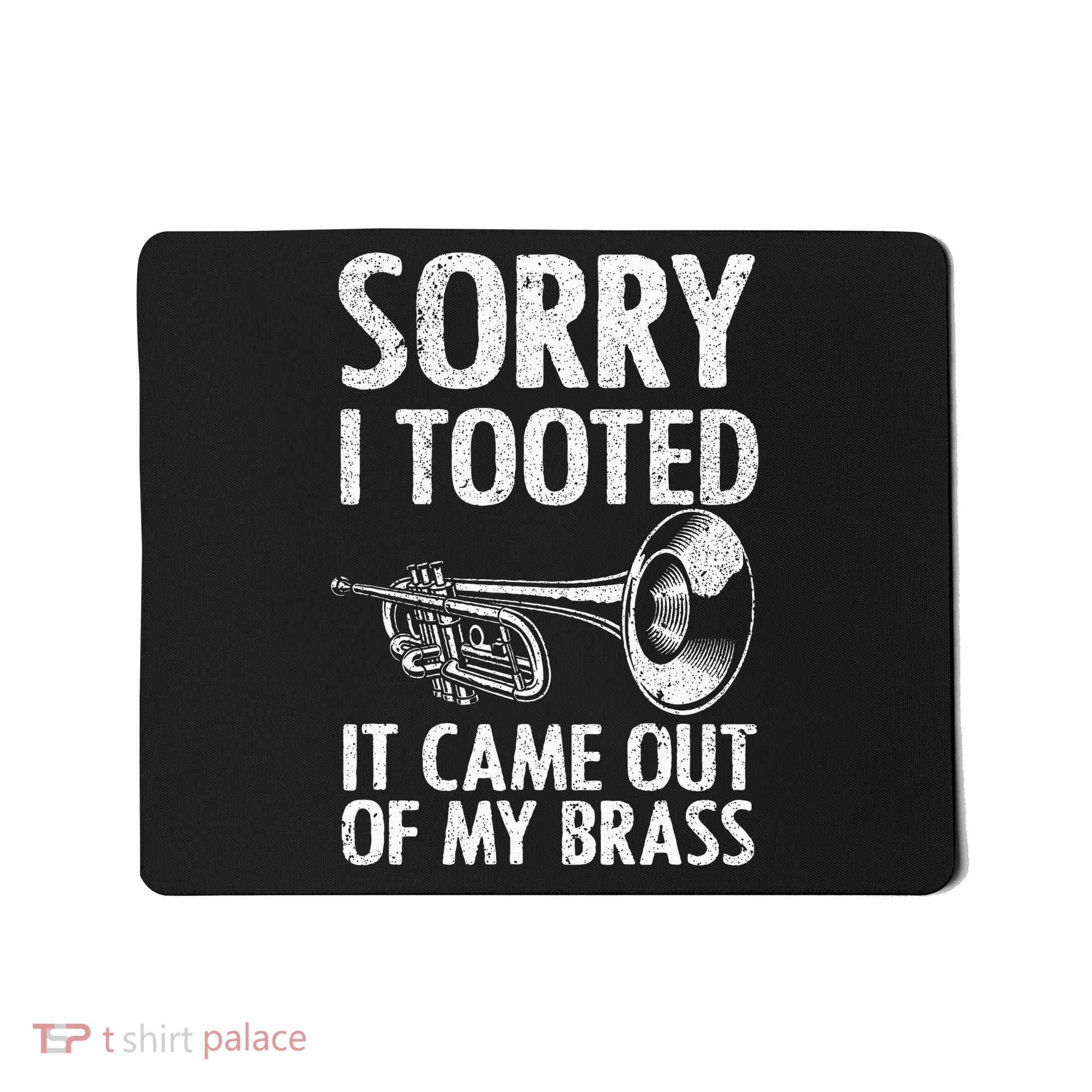 Cool Trumpet For Trumpet Player Jazz Band Trombone Mousepad