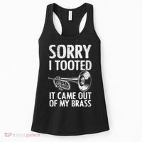 Cool Trumpet For Trumpet Player Jazz Band Trombone Women's Tank Top thumb 0