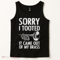 Cool Trumpet For Trumpet Player Jazz Band Trombone Tank Top thumb 2