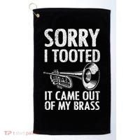 Cool Trumpet For Trumpet Player Jazz Band Trombone Golf Towel thumb 0