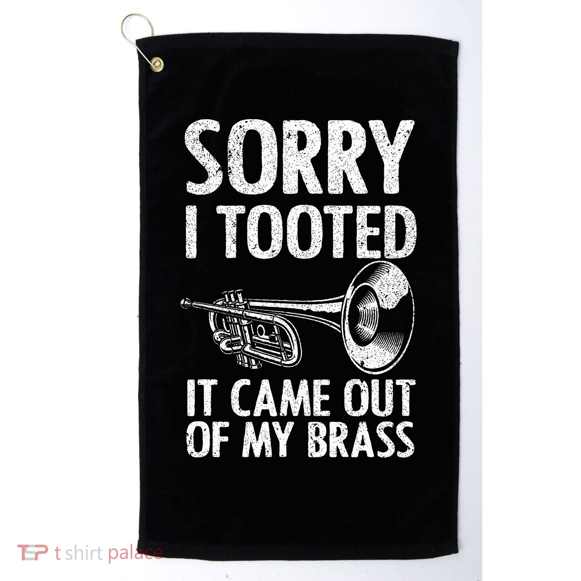 Cool Trumpet For Trumpet Player Jazz Band Trombone Golf Towel