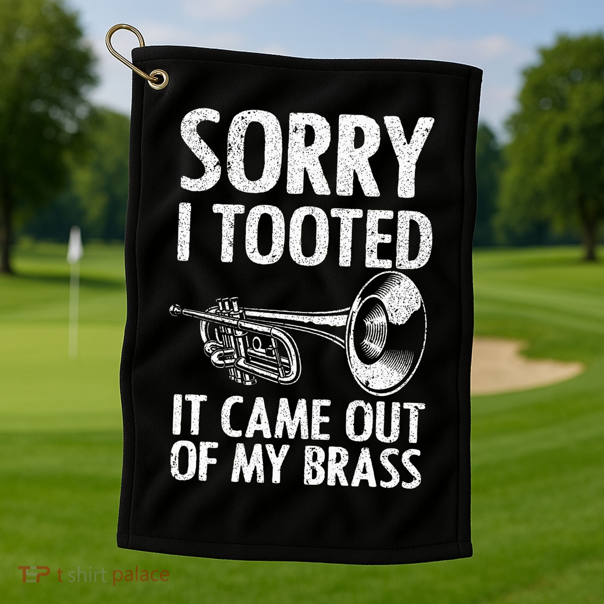 Cool Trumpet For Trumpet Player Jazz Band Trombone Golf Towel