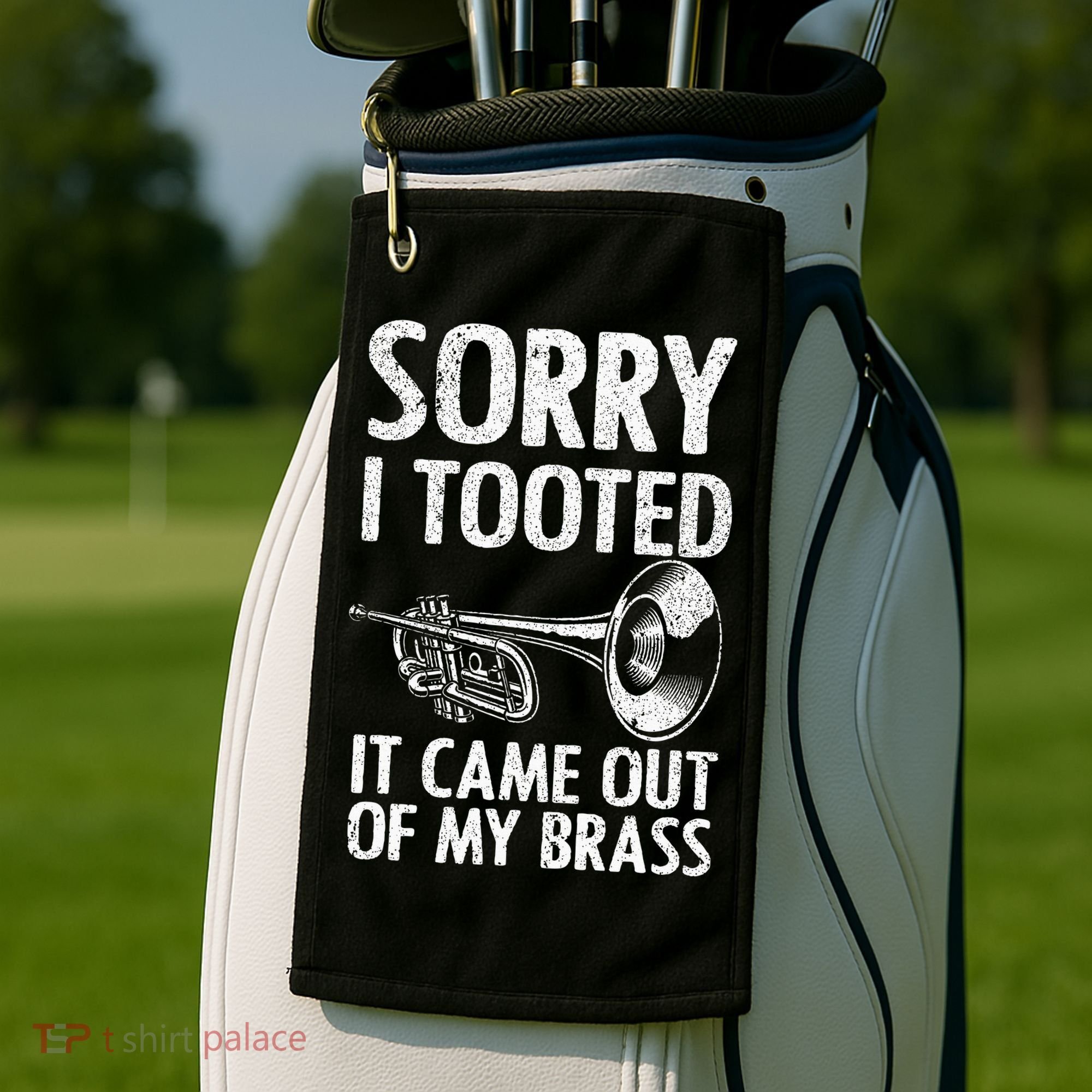 Cool Trumpet For Trumpet Player Jazz Band Trombone Golf Towel