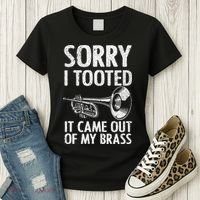 Cool Trumpet For Trumpet Player Jazz Band Trombone Women's T-Shirt thumb 3