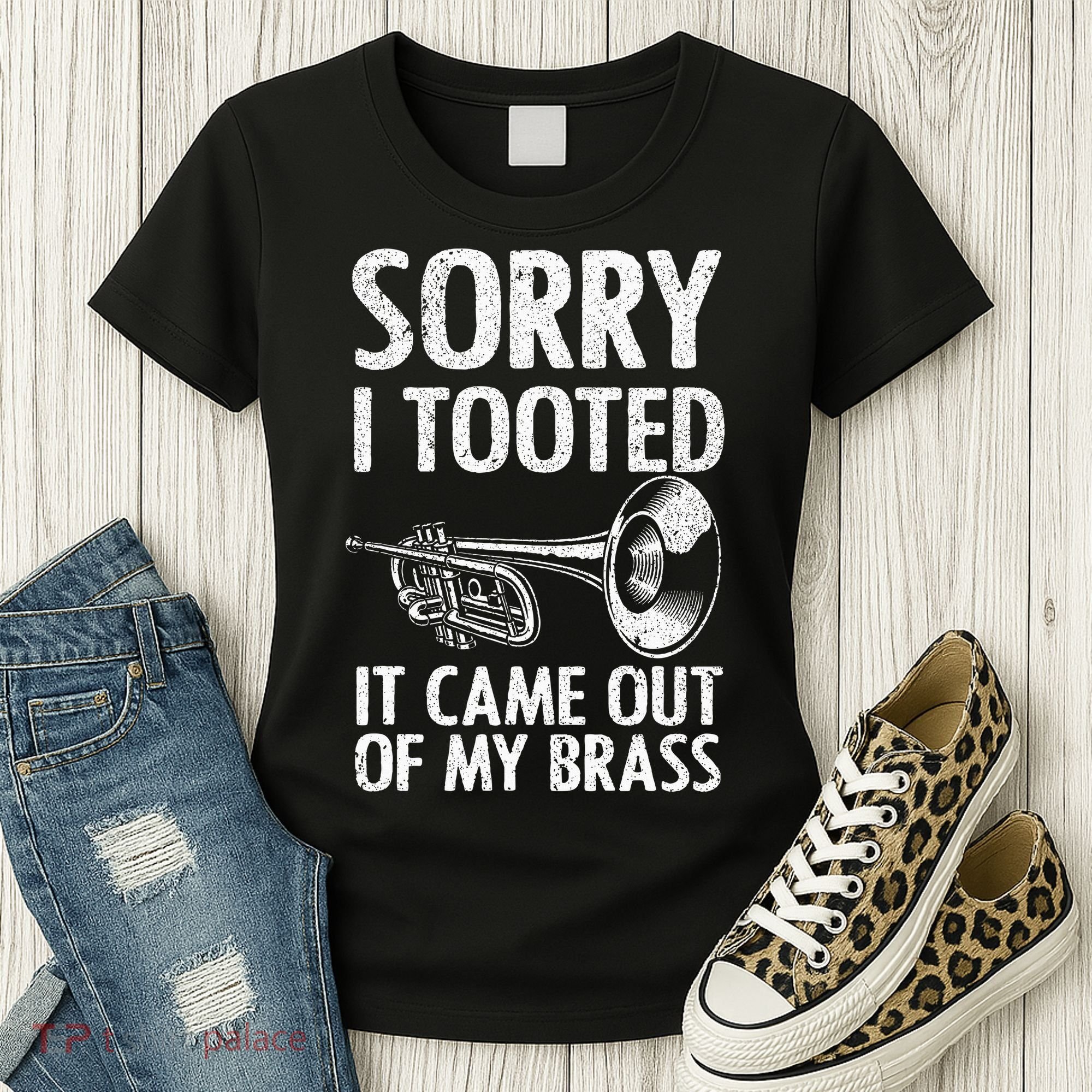Cool Trumpet For Trumpet Player Jazz Band Trombone Women's T-Shirt