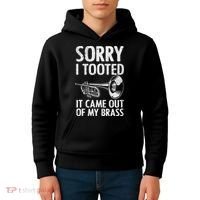 Cool Trumpet For Trumpet Player Jazz Band Trombone Kids Hoodie thumb 4