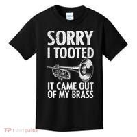 Cool Trumpet For Trumpet Player Jazz Band Trombone Kids T-Shirt thumb 0