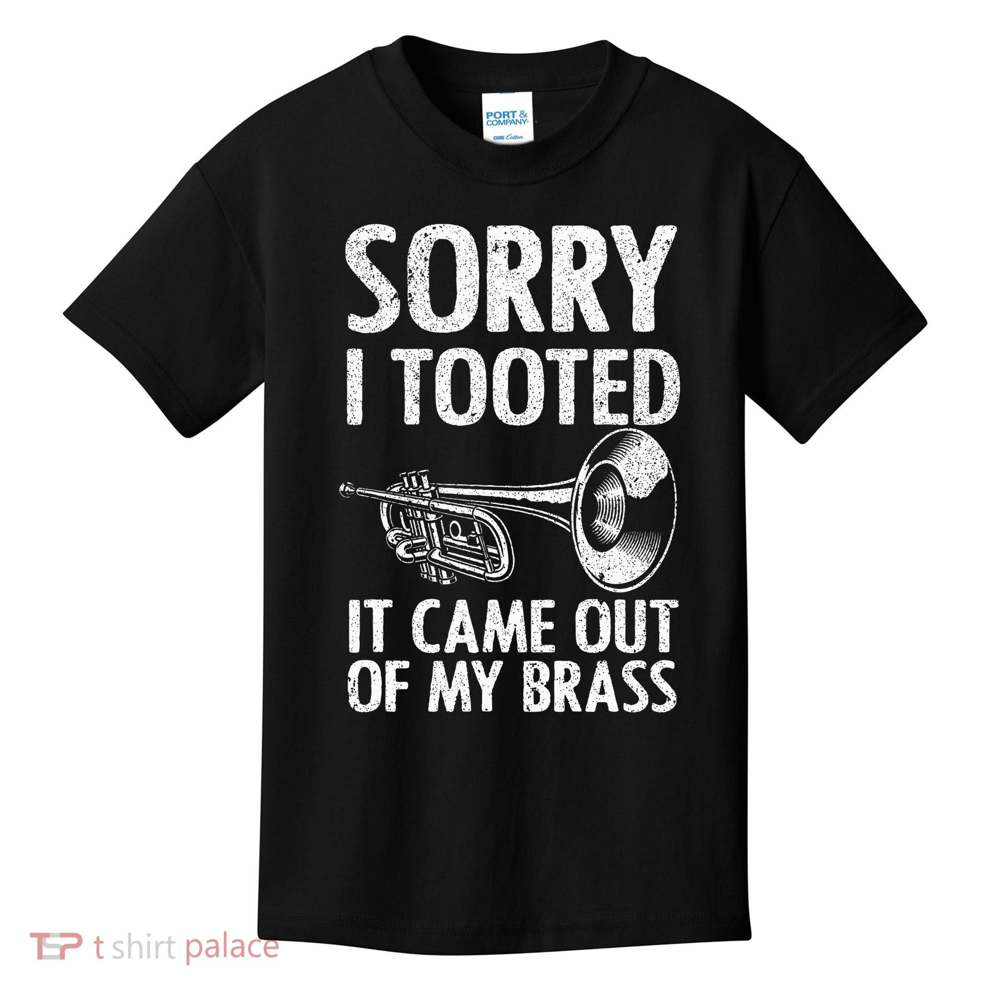 Cool Trumpet For Trumpet Player Jazz Band Trombone Kids T-Shirt
