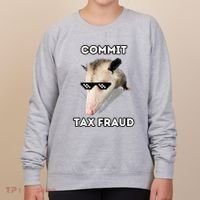 Commit Tax Fraud Women's Sweatshirt thumb 0