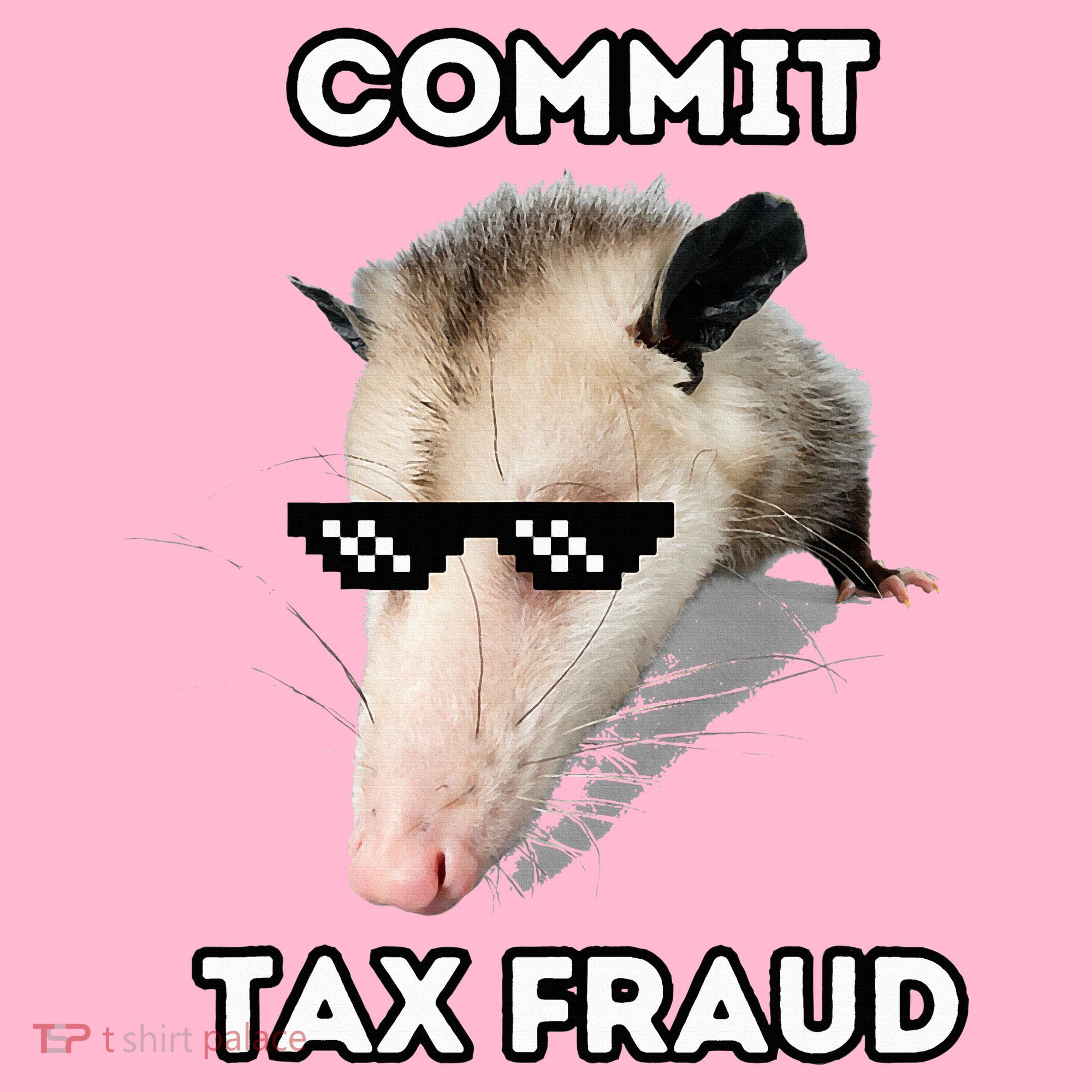 Commit Tax Fraud Coaster