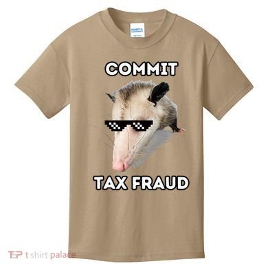 Commit Tax Fraud Kids T-Shirt