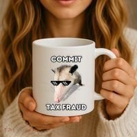 Commit Tax Fraud Coffee Mug thumb 3