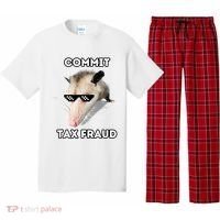Commit Tax Fraud Pajama Set thumb 0