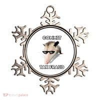 Commit Tax Fraud Ornament thumb 0