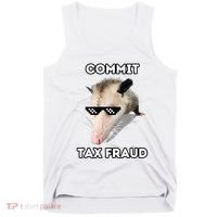 Commit Tax Fraud Tank Top thumb 0