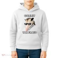 Commit Tax Fraud Kids Hoodie thumb 4