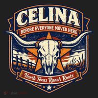 Celina Texas Front & Back Women's Sweatshirt thumb 2