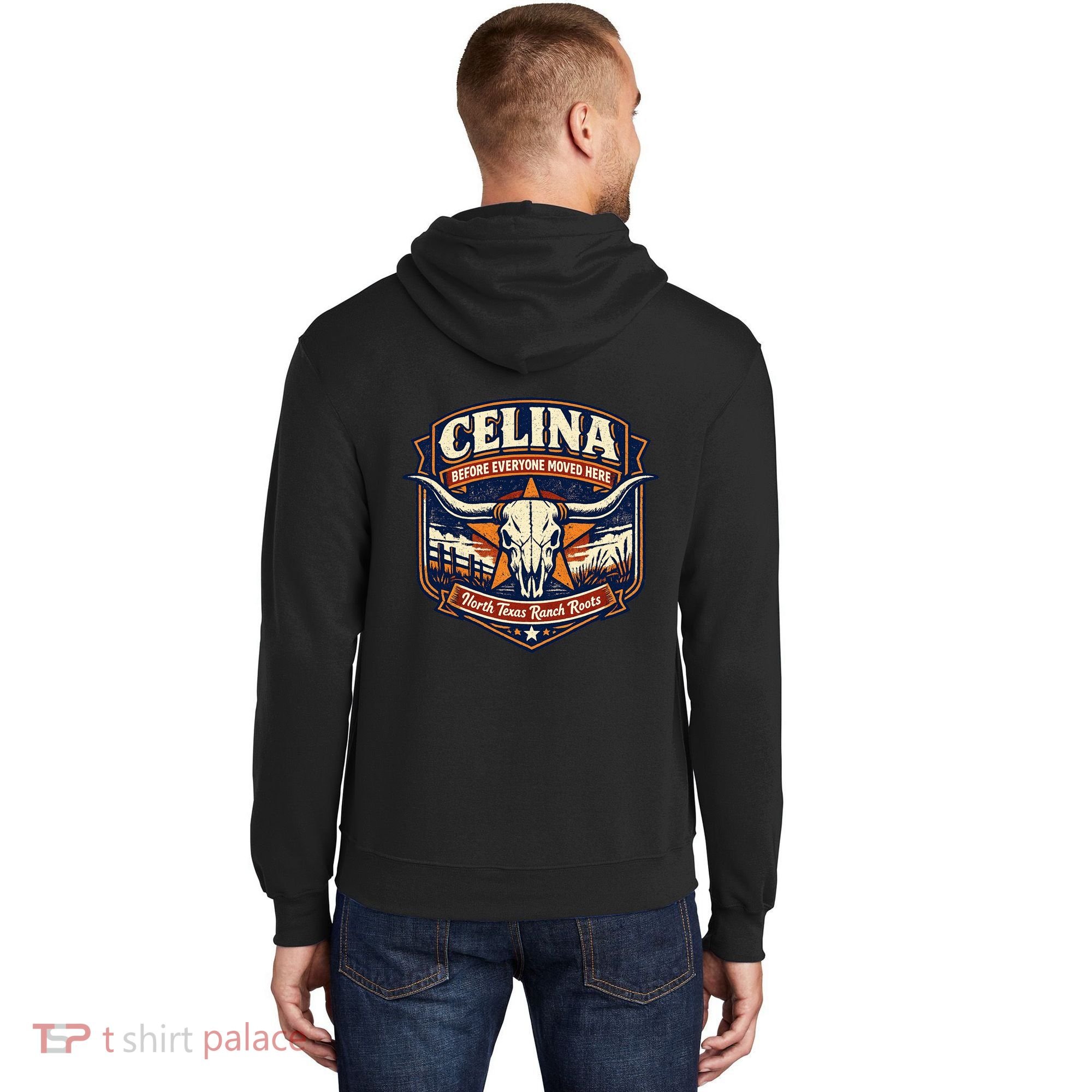 Celina Texas Front & Back Hoodie