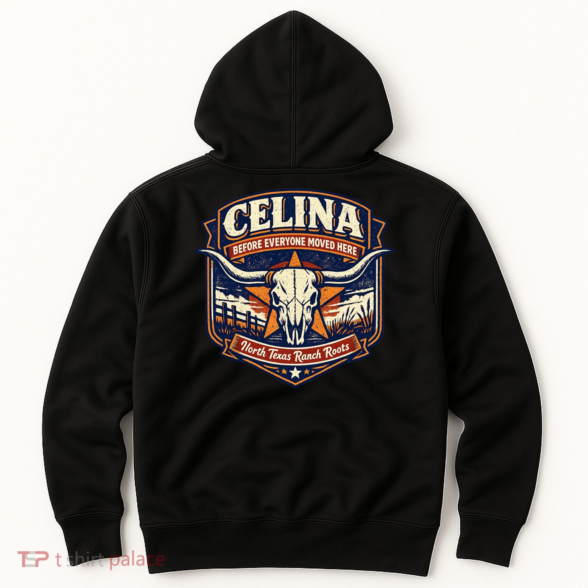 Celina Texas Front & Back Hoodie