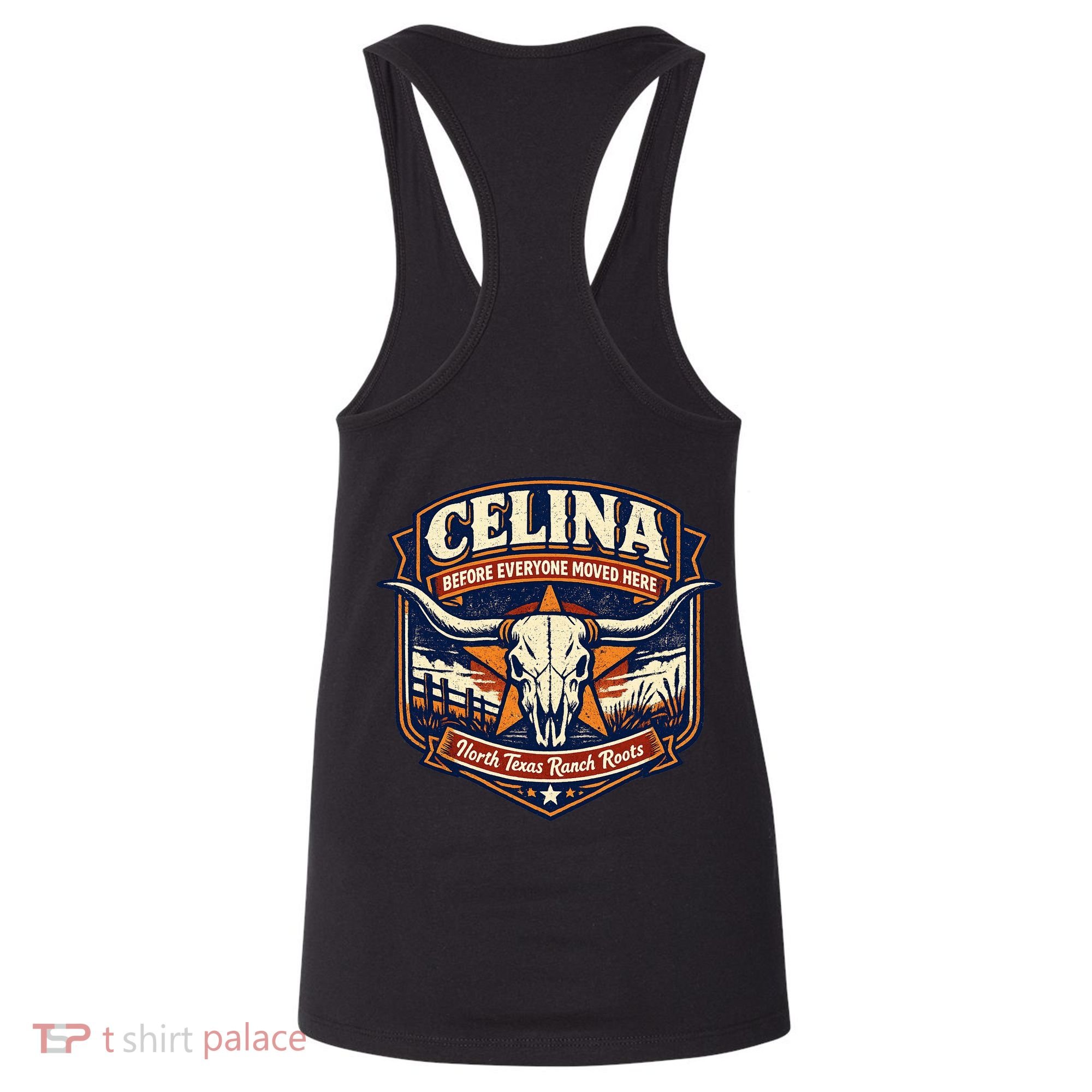 Celina Texas Front & Back Women's Tank Top