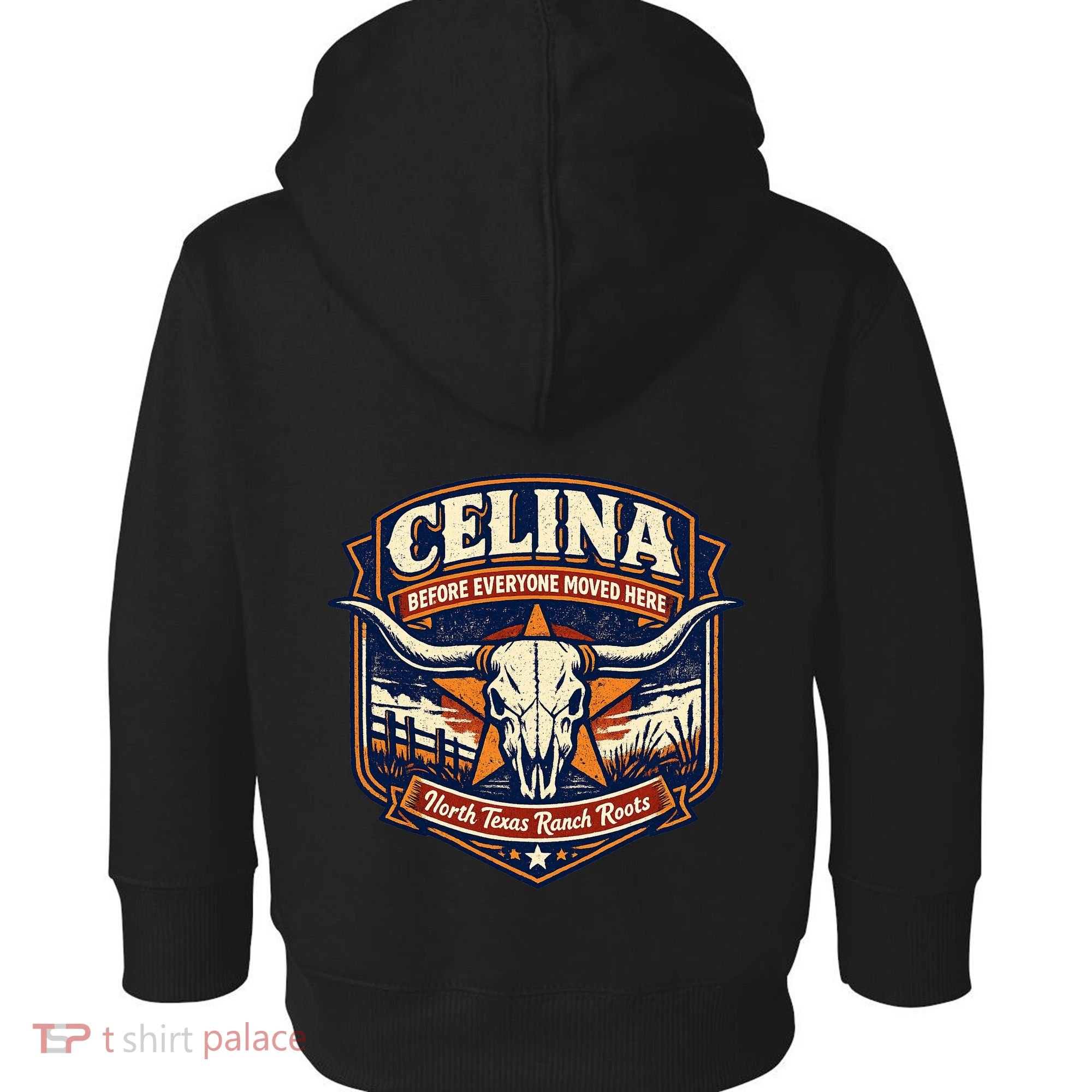 Celina Texas Front & Back Toddler Hoodie