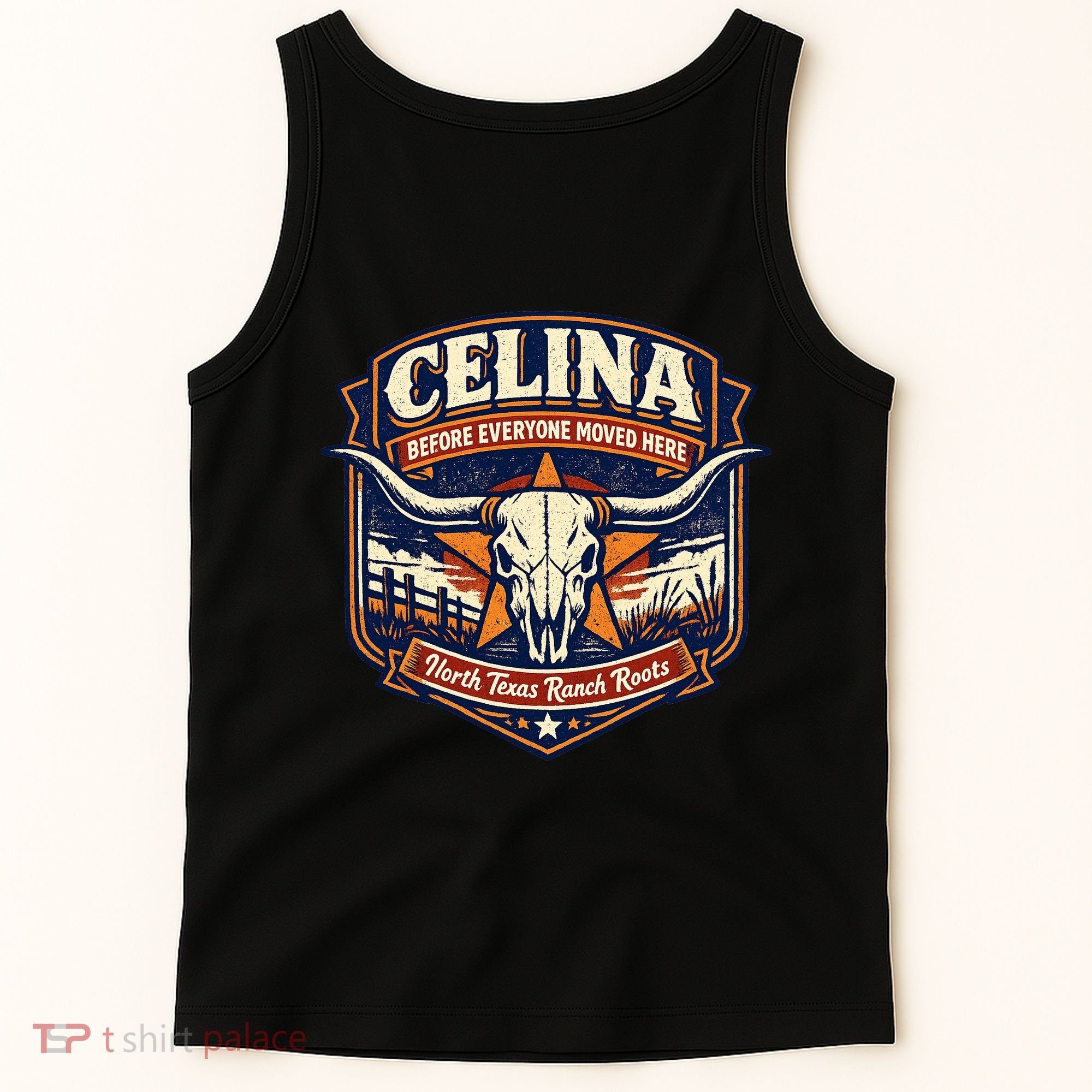 Celina Texas Front & Back Tank Top