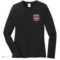 Celina Texas Front & Back Women's Long Sleeve Shirt thumb 0