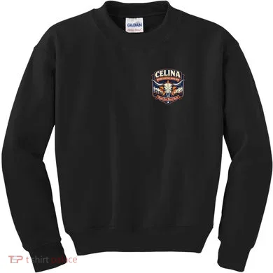 Celina Texas Front & Back Kids Sweatshirt