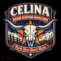 Celina Texas Front & Back Kids Sweatshirt thumb 2