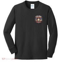 Celina Texas Front & Back Kids Long Sleeve Shirt thumb 0