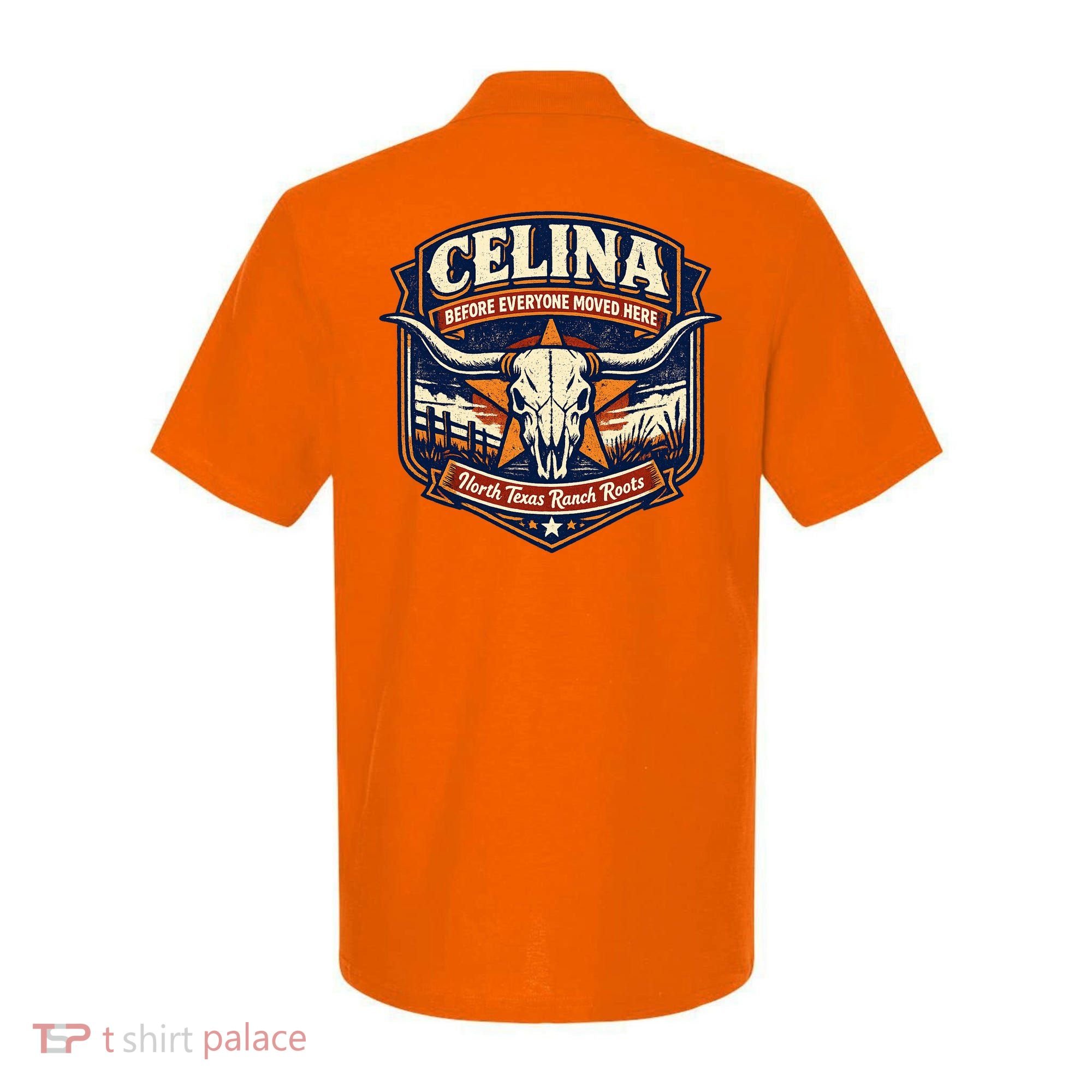 Celina Texas Front & Back Polo