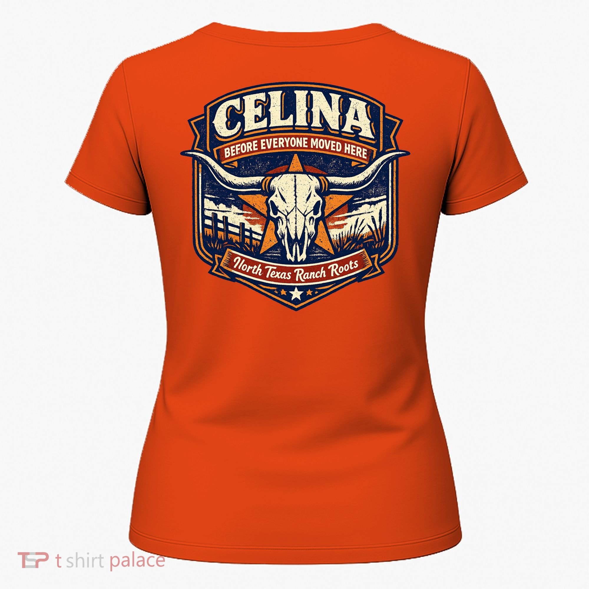 Celina Texas Front & Back Women's T-Shirt
