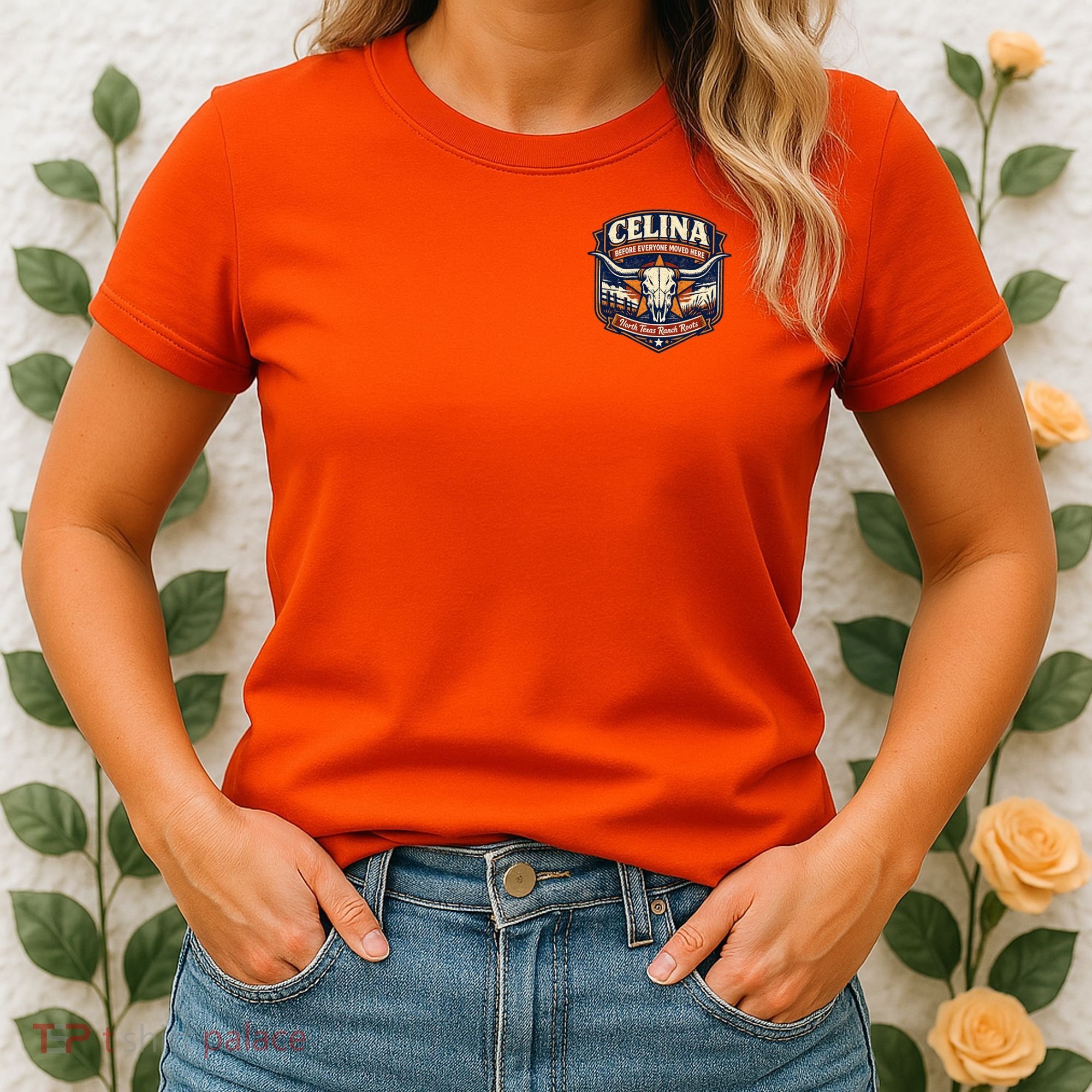 Celina Texas Front & Back Women's T-Shirt