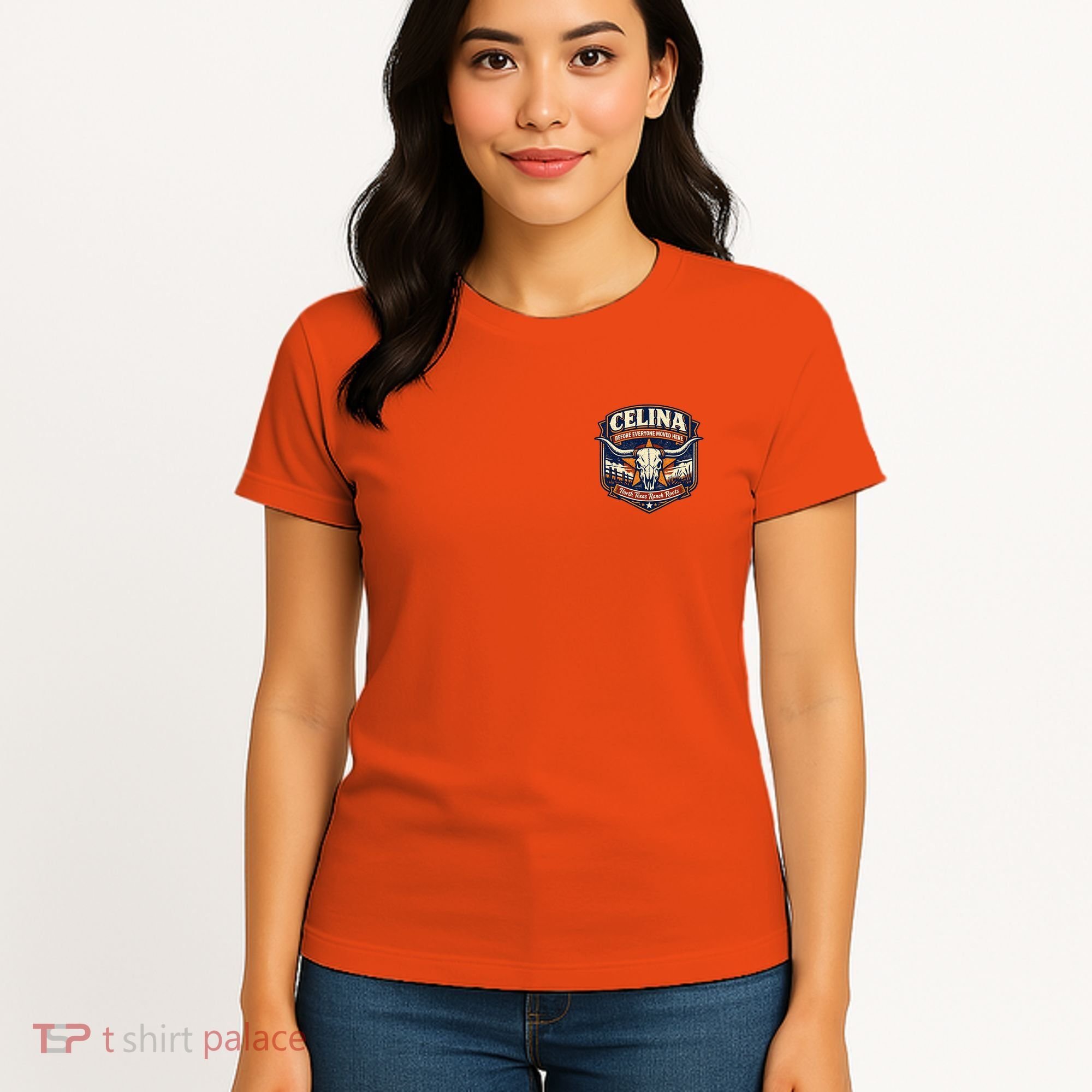 Celina Texas Front & Back Women's T-Shirt