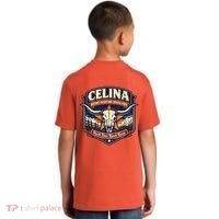 Celina Texas Front & Back Kids T-Shirt thumb 1