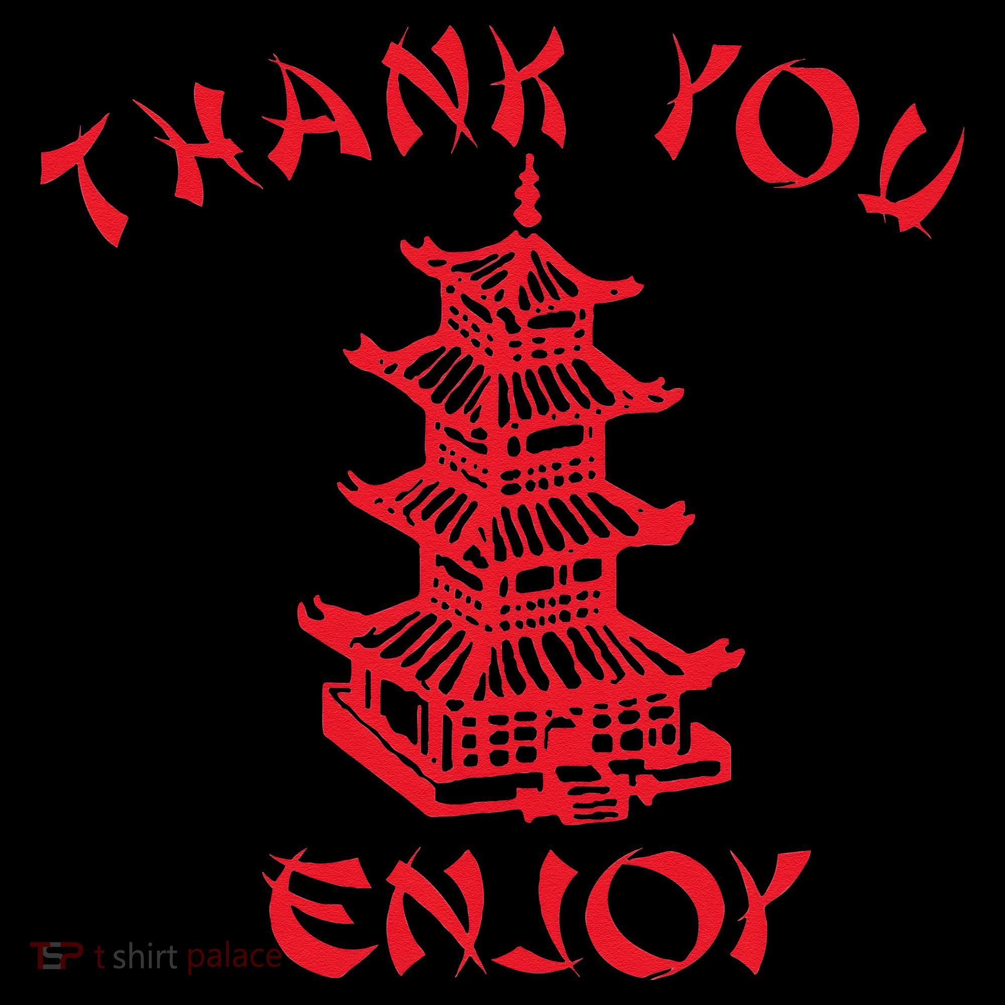 Chinese Takeaway Food Thank You Enjoy Funny Asian Coffee Mug