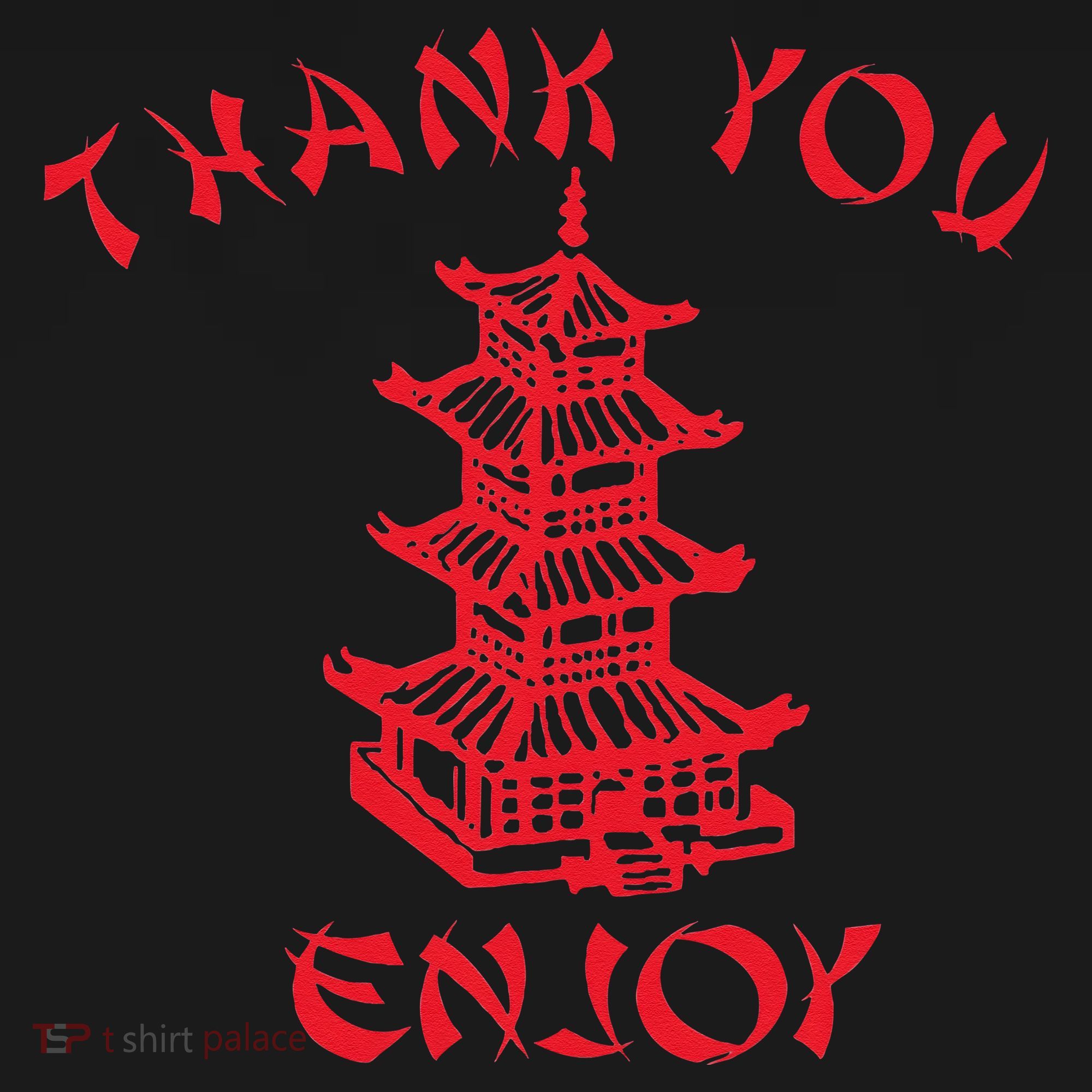 Chinese Takeaway Food Thank You Enjoy Funny Asian Women's Hoodie