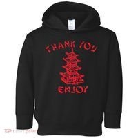Chinese Takeaway Food Thank You Enjoy Funny Asian Toddler Hoodie thumb 0