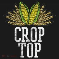 Crop Top Farm Pun Corn Farming Agriculture Funny Farmer Women's Hoodie thumb 2