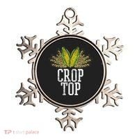 Crop Top Farm Pun Corn Farming Agriculture Funny Farmer Ornament thumb 0