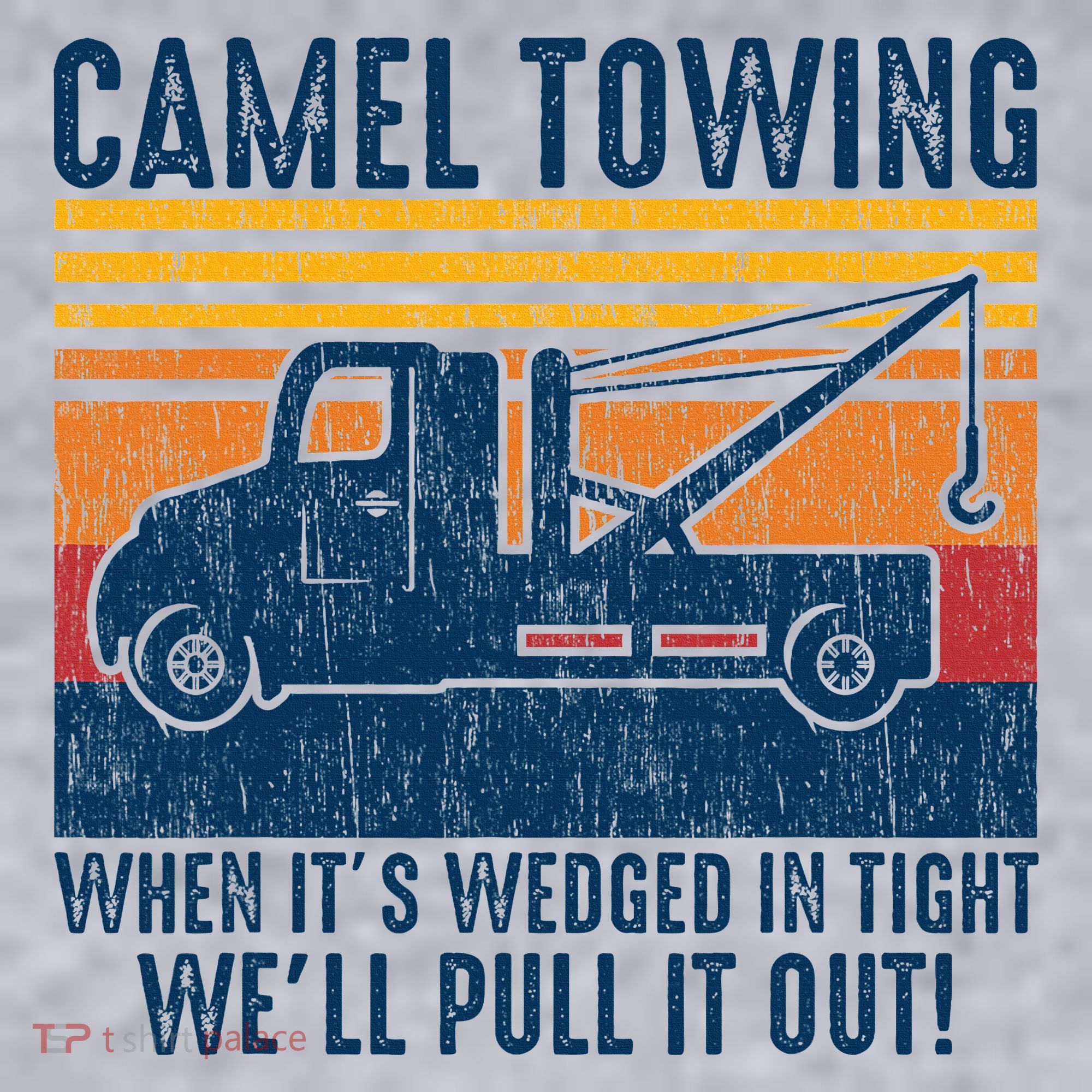 Camel Towing Funny Tow Truck Women's Sweatshirt