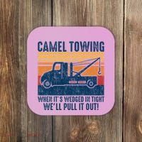 Camel Towing Funny Tow Truck Coaster thumb 0