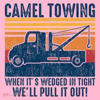 Camel Towing Funny Tow Truck Coaster thumb 2