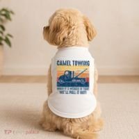 Camel Towing Funny Tow Truck Doggie Tank thumb 2