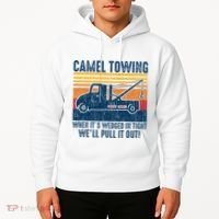 Camel Towing Funny Tow Truck Hoodie thumb 2