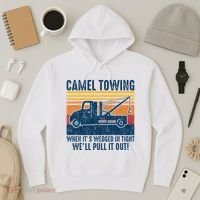 Camel Towing Funny Tow Truck Hoodie thumb 3