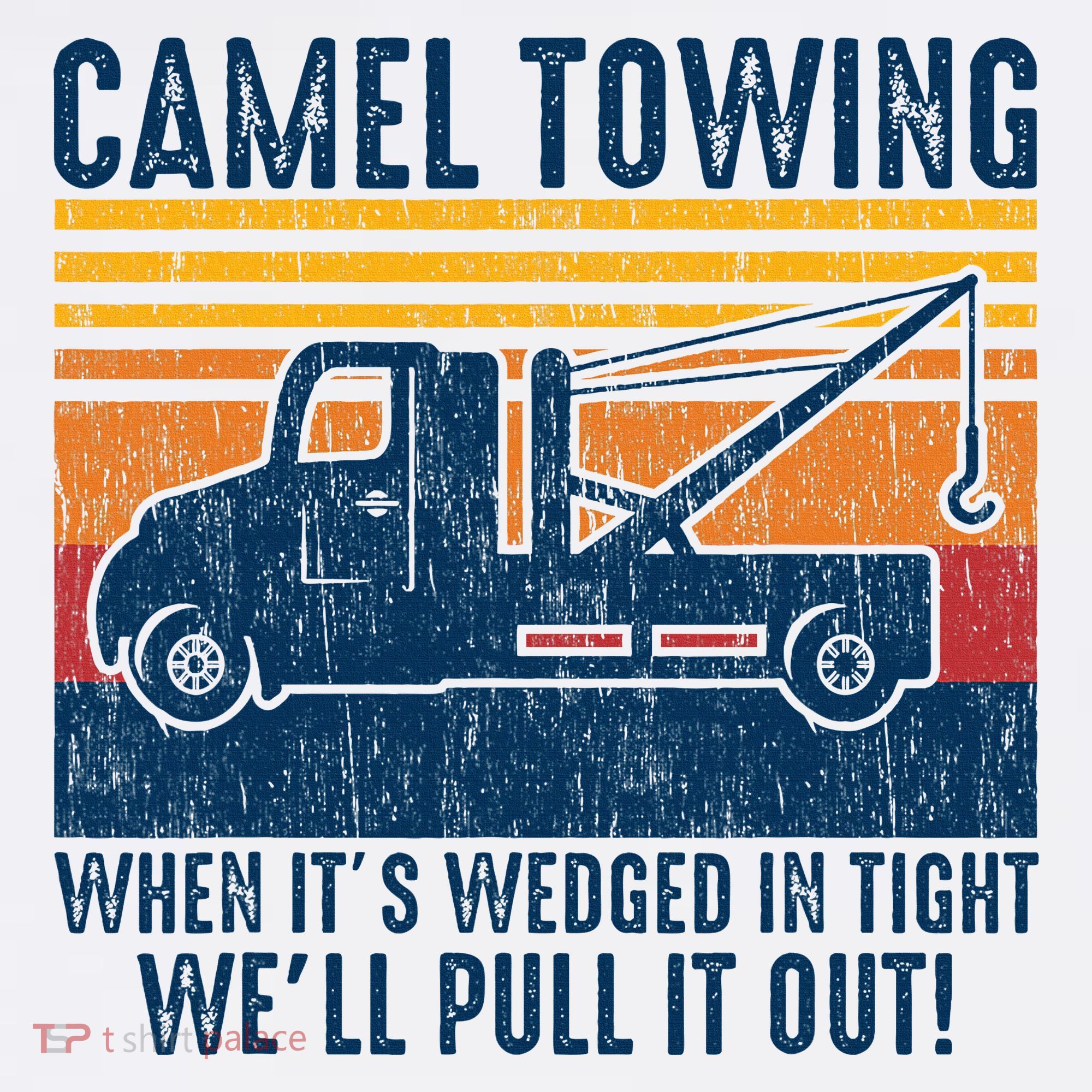 Camel Towing Funny Tow Truck Apron